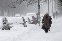 Морозы и снегопады обрушились на Украину [10.01.2017 16:06]