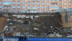 Во Владивостоке обрушился участок трассы [14.02.2017 15:36]