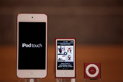 Эппл выпустила iPod touch с селфи-камерой [16.07.2015 14:23]