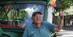 81-летний немец приедет в Российскую Федерацию на раритетном тракторе [16.06.2017 16:42]