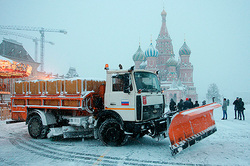 Мощный снегопад парализовал Москву [18.12.2015 10:35]