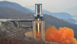 Северная Корея испытала ракетный двигатель [20.03.2017 09:48]