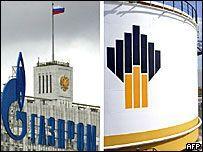 ` Газпром ` и ` Роснефть ` делят самые лакомые активы - от прямой войны их удерживает лишь глава государства [22.05.2007 17:04]