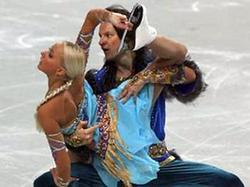 Домнина и Шабалин остались за чертой призеров в танцах на льду [23.03.2007 11:48]
