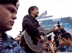 Концерт на Пушкинской состоялся, несмотря на запрет властей [23.08.2010 14:25]