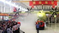 Китай закончил возведение самого большого в мире гидросамолета [25.07.2016 12:00]