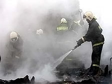 В Запорожье погашен пожар в строительном гипермаркете [26.02.2011 17:02]