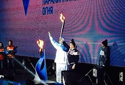 В РФ стартовала эстафета паралимпийского огня [26.02.2014 10:45]