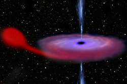 Черная дыра-монстр проснулась близко от Земли [26.06.2015 15:49]