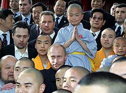 Путин встретился с монахами Шаолиня [27.03.2007 18:52]