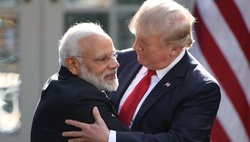 Трамп встретился с премьер-министром Индии Нарендре Моди [27.06.2017 10:38]