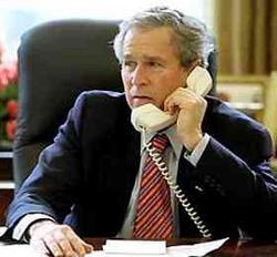 Звонок Путину: Буш собственной персоной ` разъяснил ситуацию ` по размещению ПРО в евросоюзе [29.03.2007 18:06]