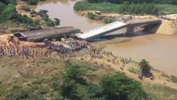 В Кении рухнул китайский мост Сигири [04.07.2017 11:34]