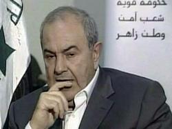 Экс-премьера Ирака Алауи в мечете забросали башмаками [05.12.2005 15:25]
