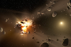 Лазер спас Землю от астероида (видео) [08.09.2015 10:19]