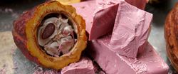 Показан четвертый тип шоколада: розово-коричневый ` рубиновый шоколад ` [08.09.2017 11:27]