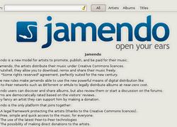 Музыкальная сеть Jamendo заработала на русском языке [11.11.2008 18:13]