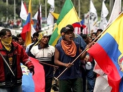 Индейцы Эквадора выступили супротив подписания договора о свободной торговле с США [22.03.2006 13:03]