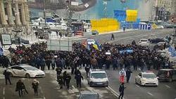 В Киеве более десяти силовиков повредились в потасовке со сторонниками Саакашвили [27.02.2018 15:04]