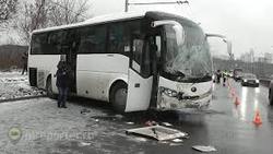 При ДТП с автобусом в столице России повредились одиннадцать человек [31.01.2018 08:04]